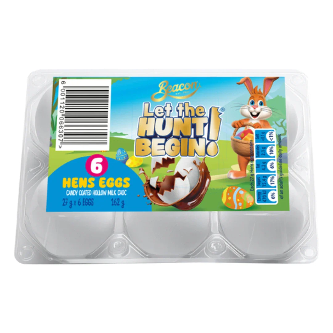 Beacon Easter Eggs Hens Eggs 6s