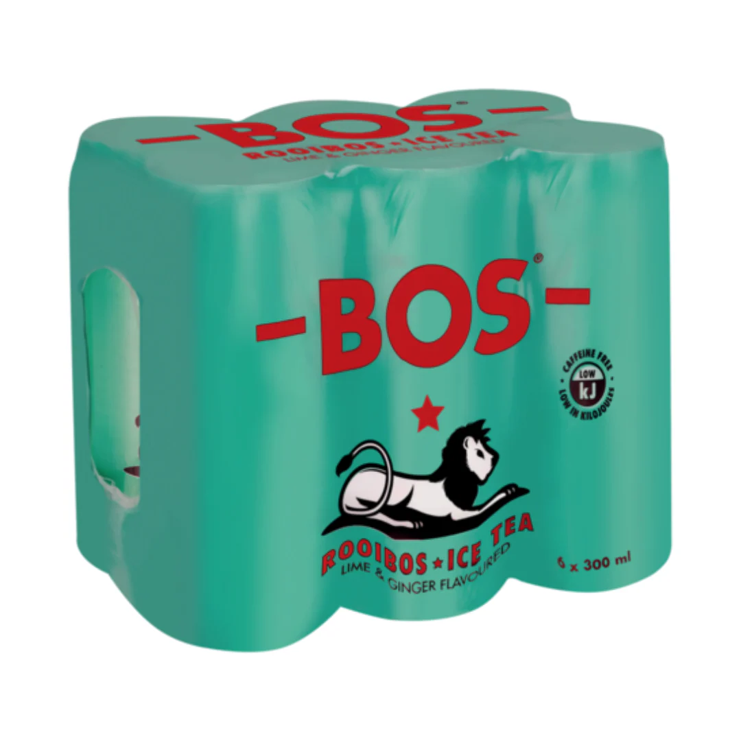 Bos Ice Tea - Lime & Ginger (250ml Can) - Image 3
