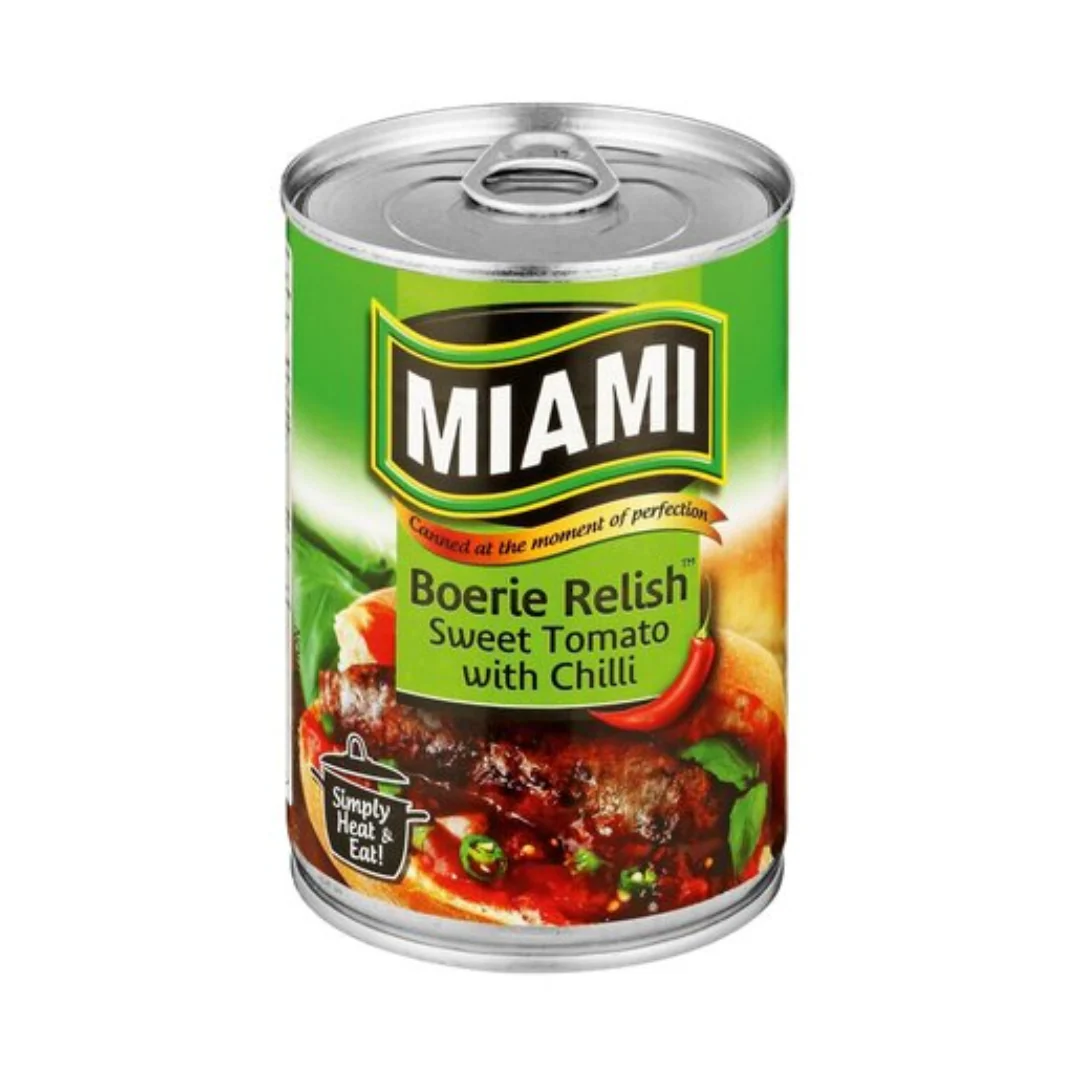 Miami Boerie Relish Sweet Tomato w/chilli 450g